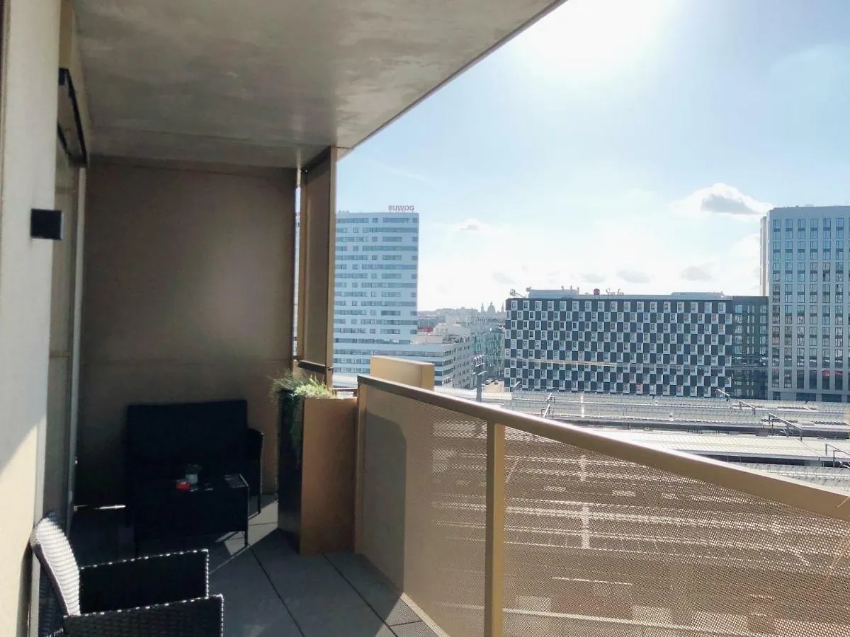 Wohnung Direkt Am Hauptbahnhof Vienna Appartamento